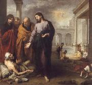 Christ Healing the Paralytic at the Pool of Bethesda Bartolome Esteban Murillo